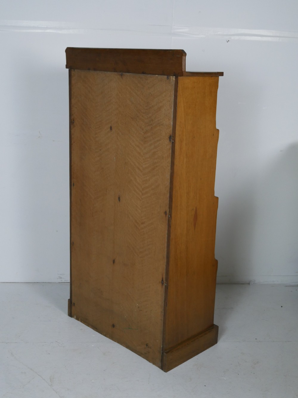 Oak Waterfall Bookcase View X