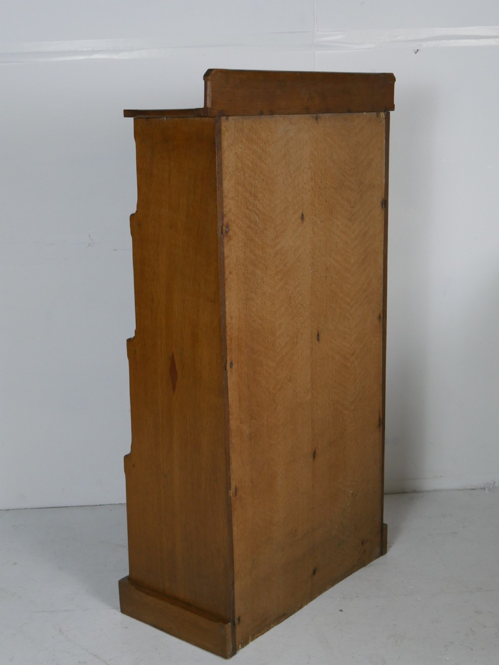 Oak Waterfall Bookcase View XIII