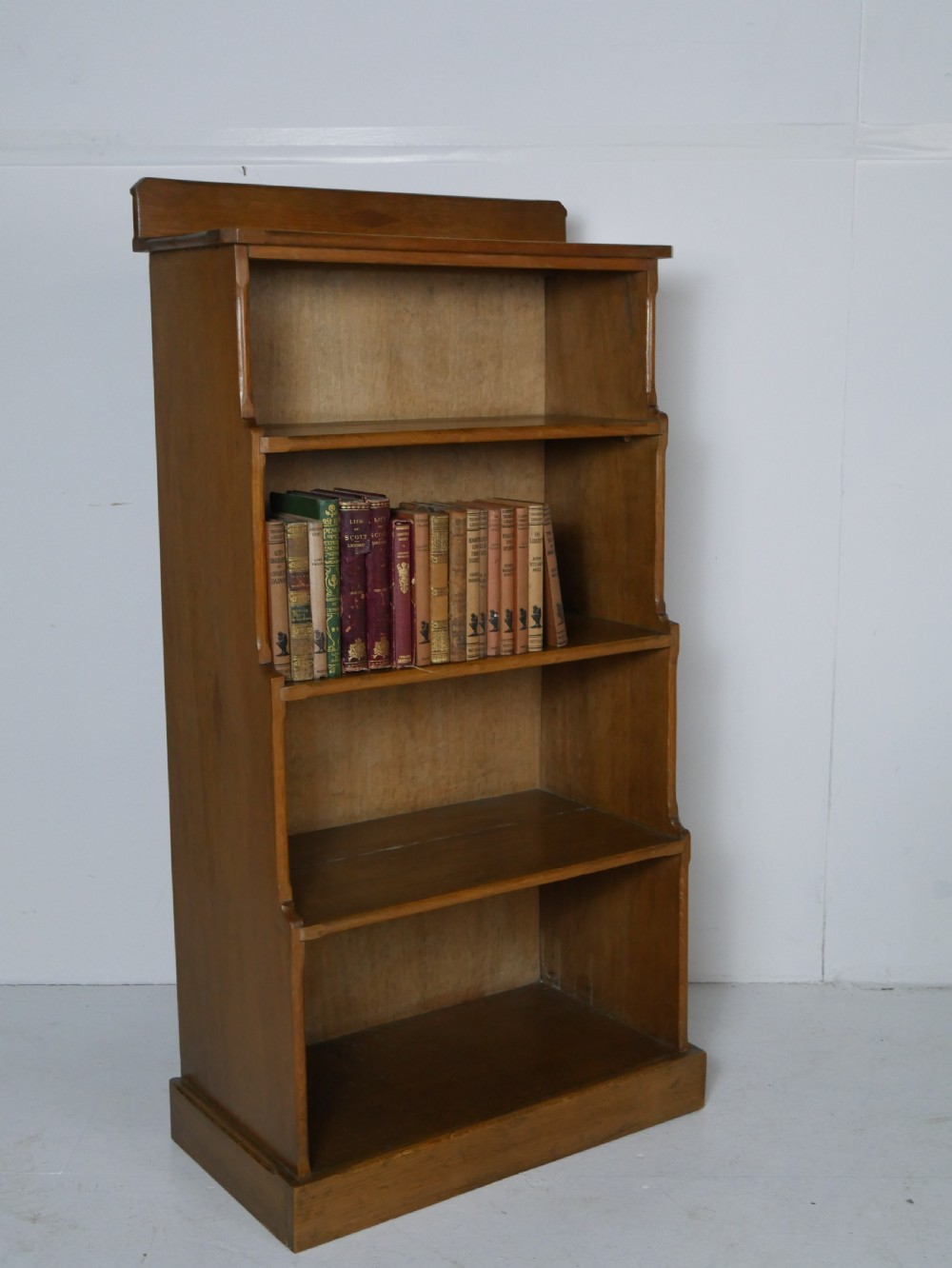 Oak Waterfall Bookcase View XVI