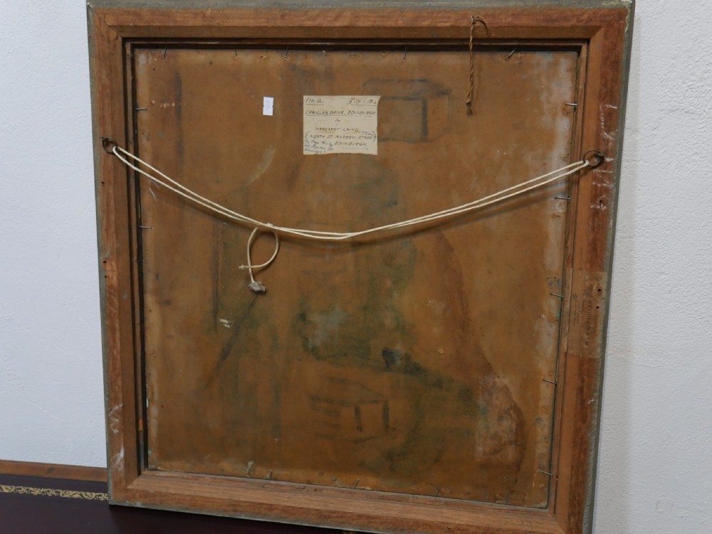 20th century Scottish oil by Margaret Laing View V