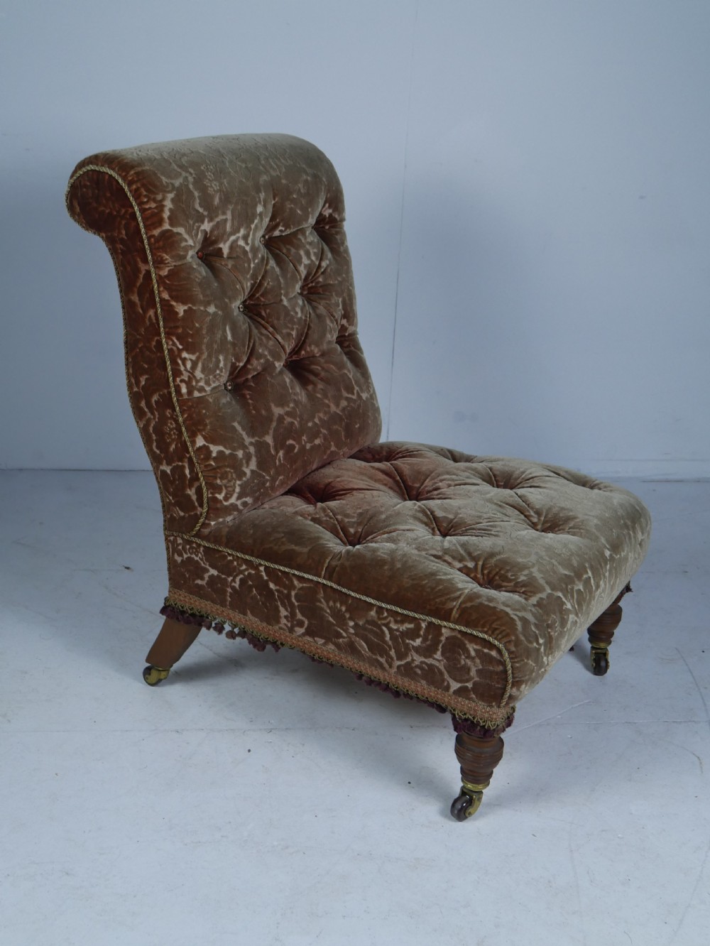 19thC Slipper Chair