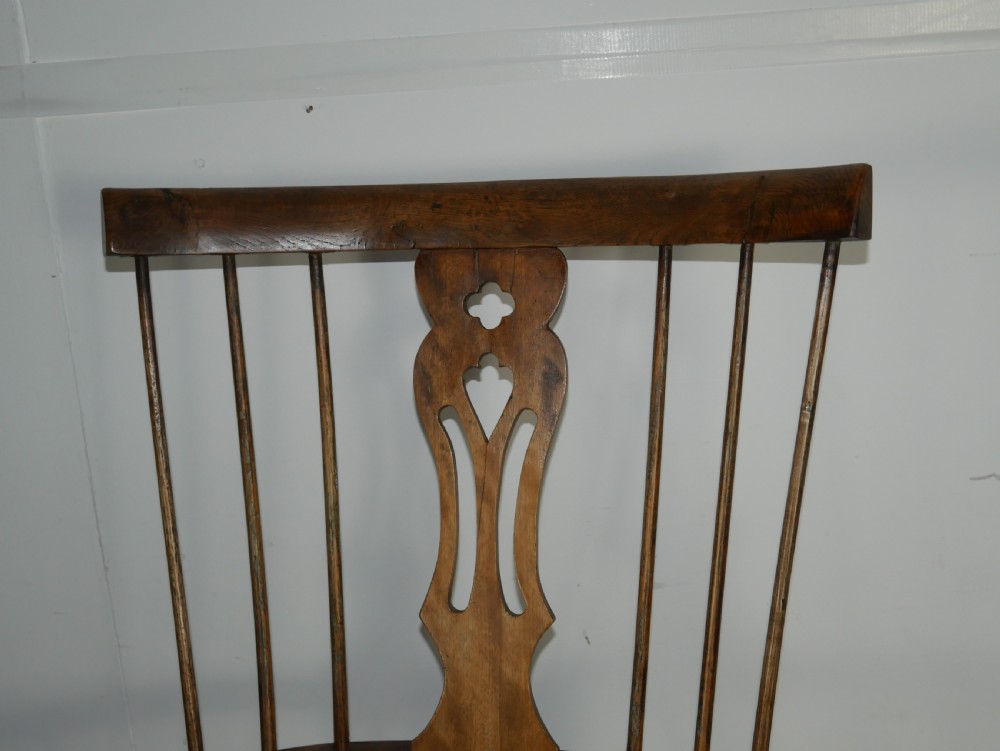Primitive Comb Back Windsor Chair View II