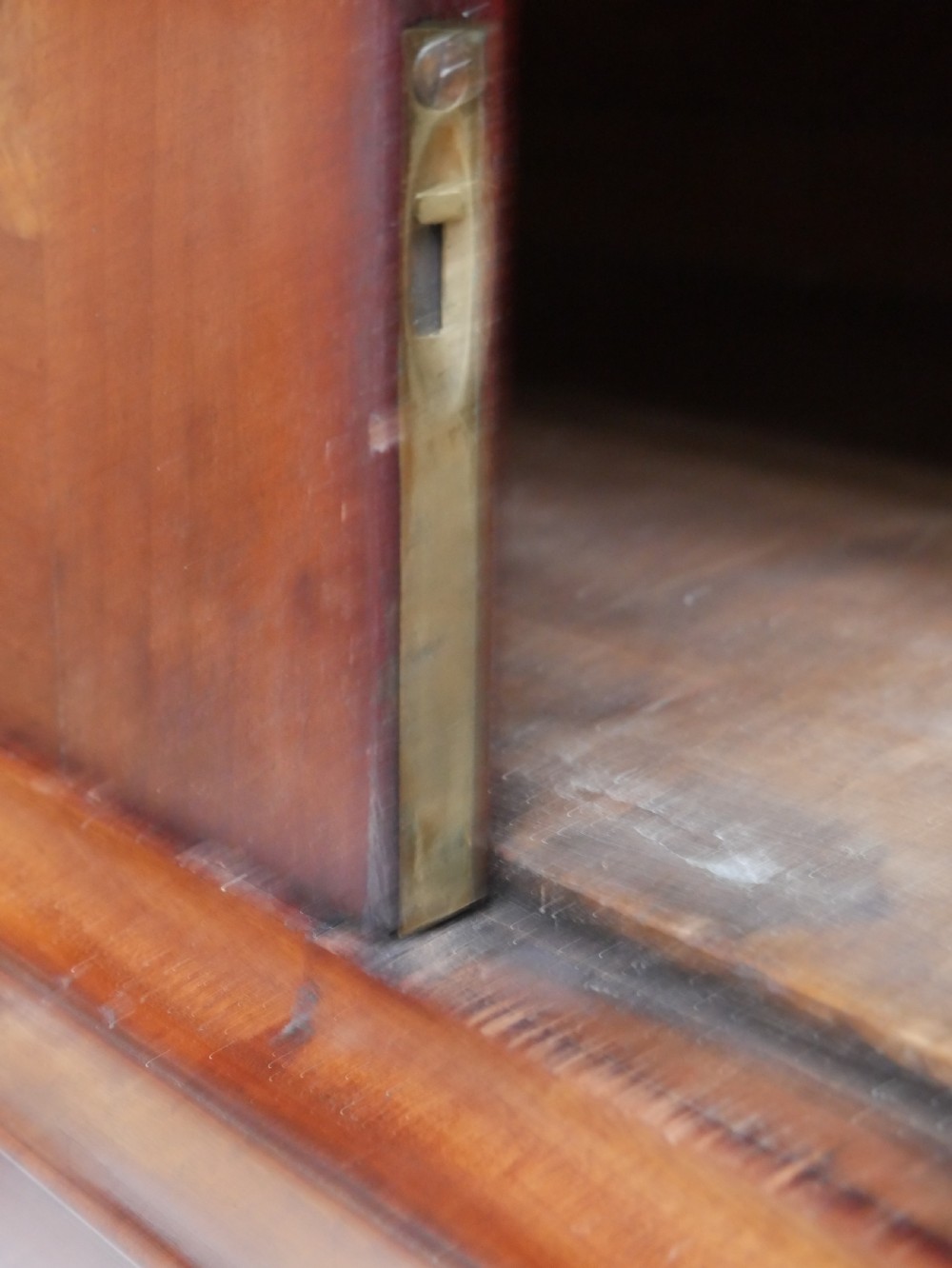 Tall Scottish Mahogany Linen Cupboard View VI