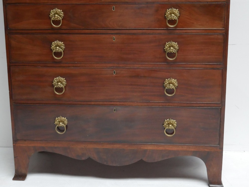 Tall Scottish Mahogany Linen Cupboard View VIII