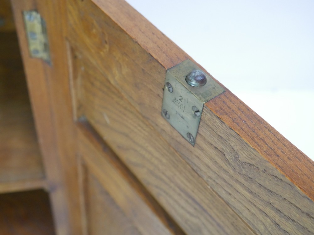Solid Elm Bedside Cabinet View IV