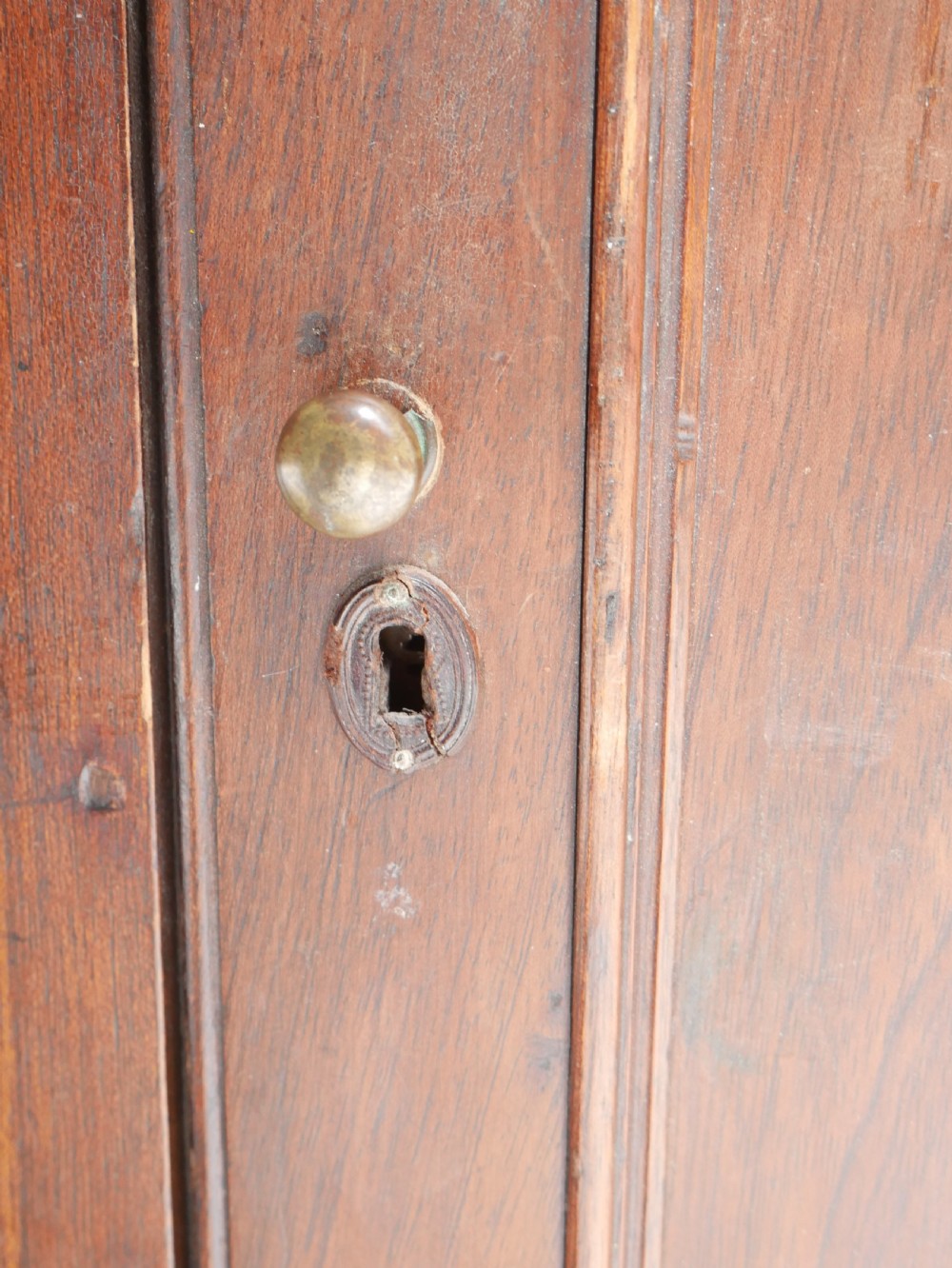 Small 19thC Wall Cupboard View V