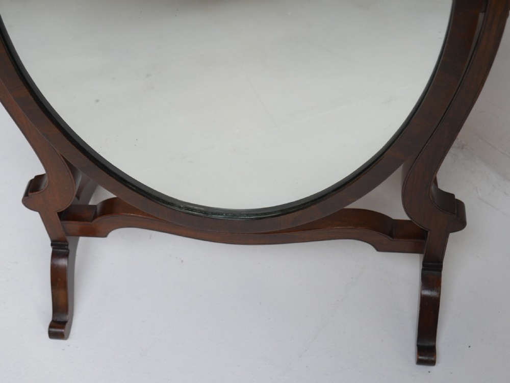 1920's Mahogany dressing mirror View VI