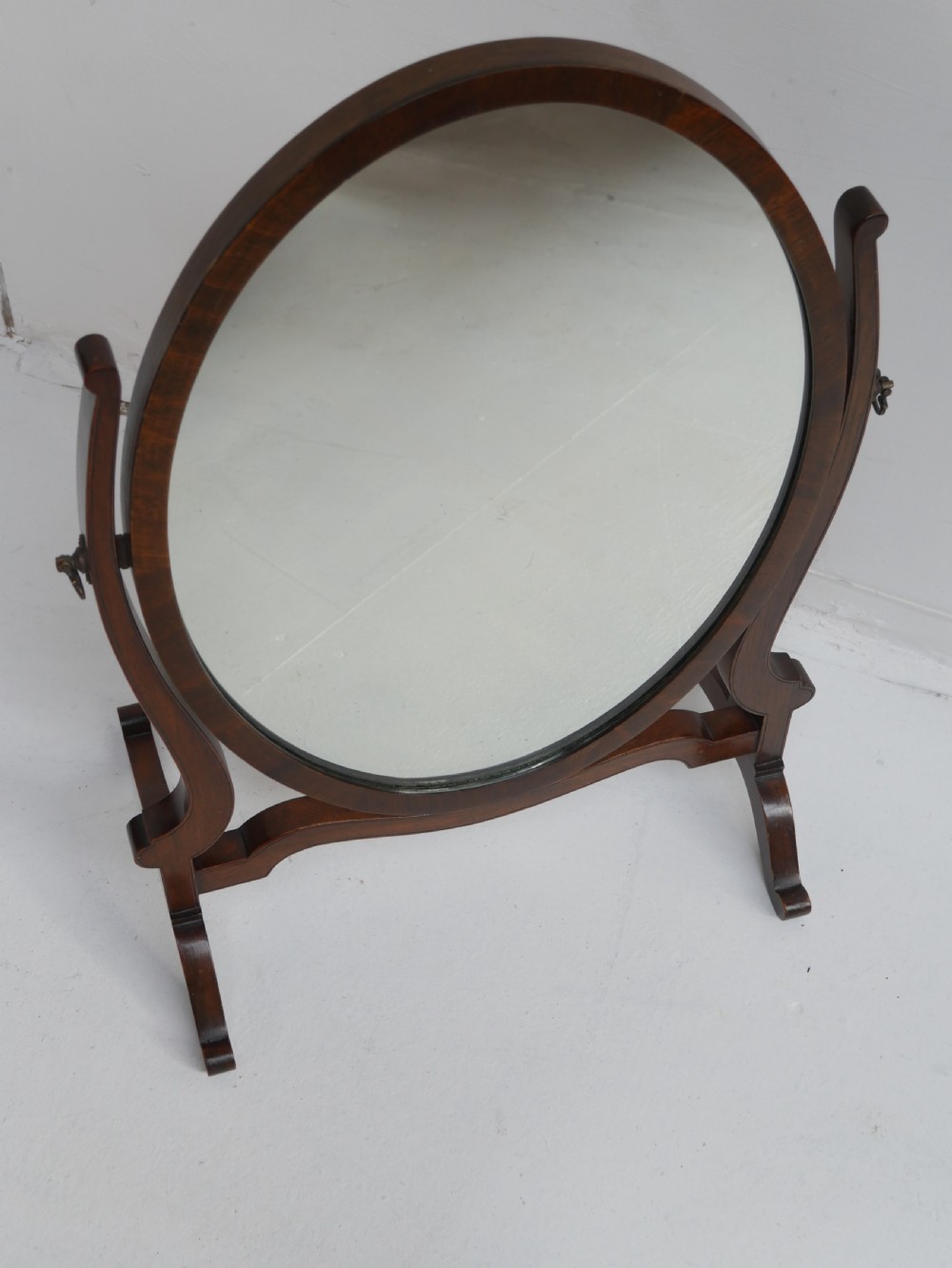 1920's Mahogany dressing mirror View VII