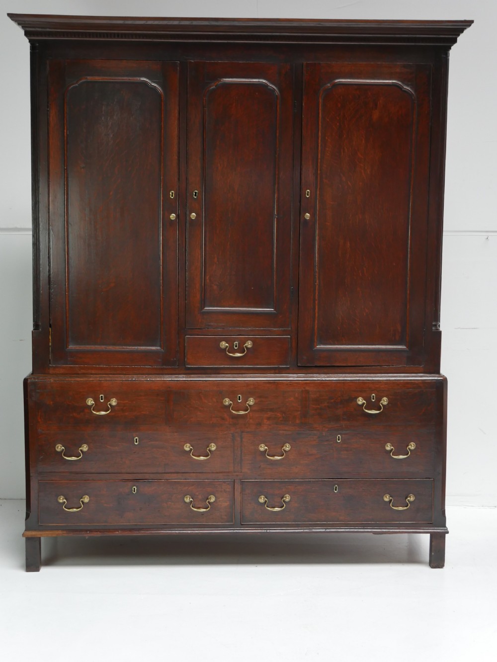 Georgian Oak Housekeepers Cupboard