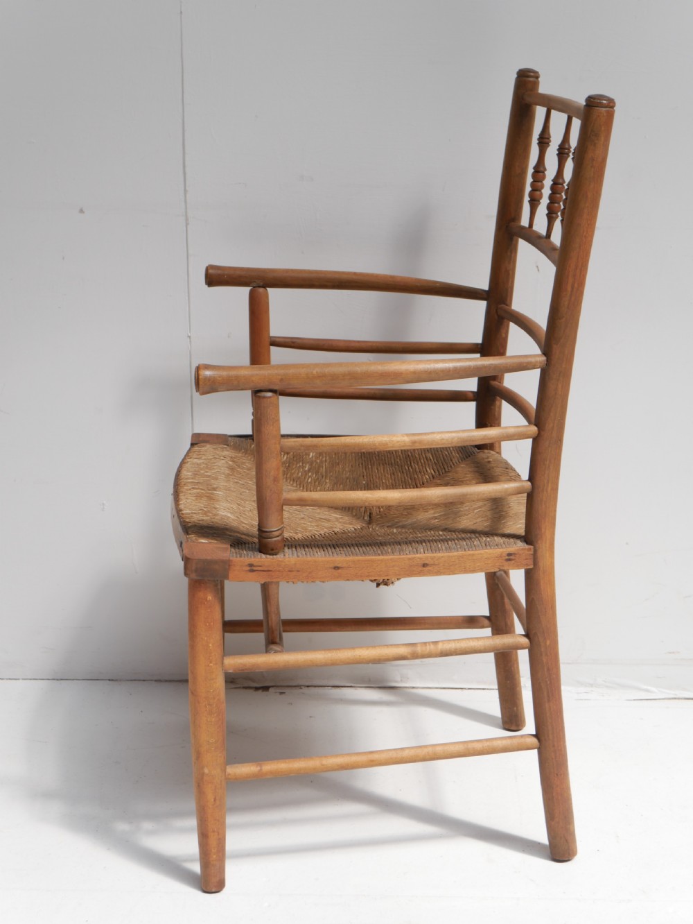 Matched Pair Sussex Arm Chairs View III