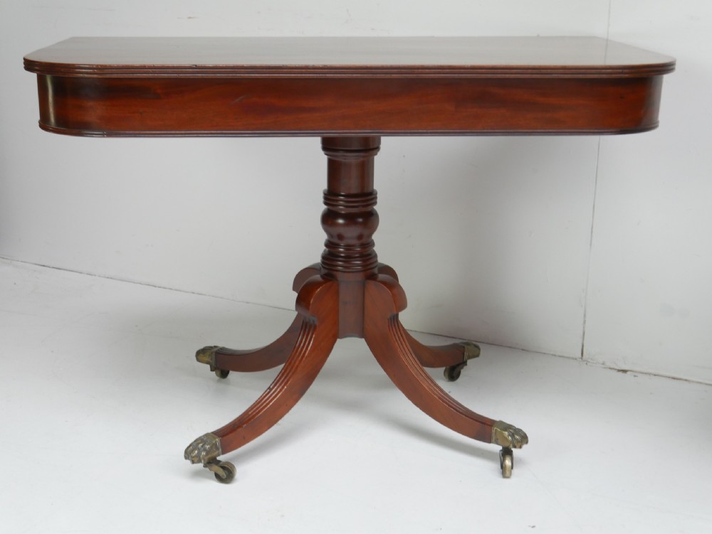 Pair Regency Side Tables View II