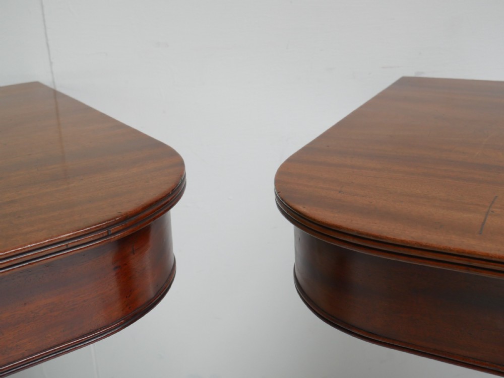 Pair Regency Side Tables View XII