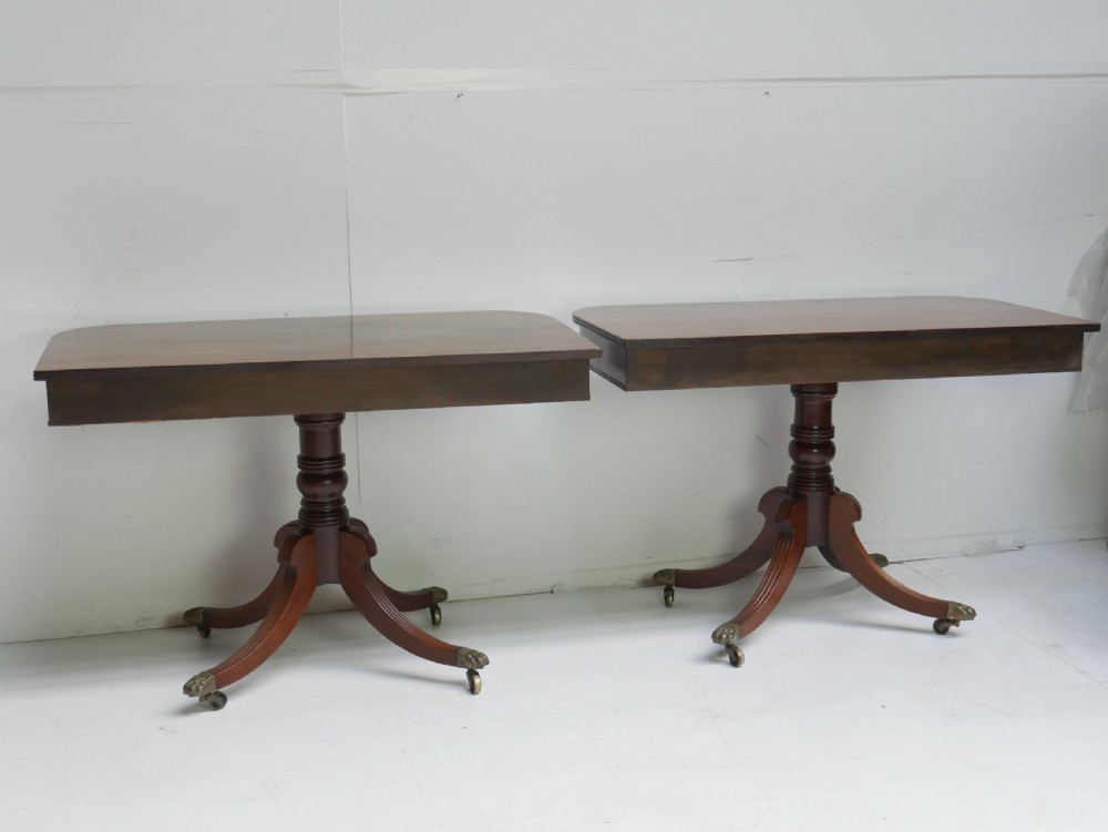 Pair Regency Side Tables View XIII
