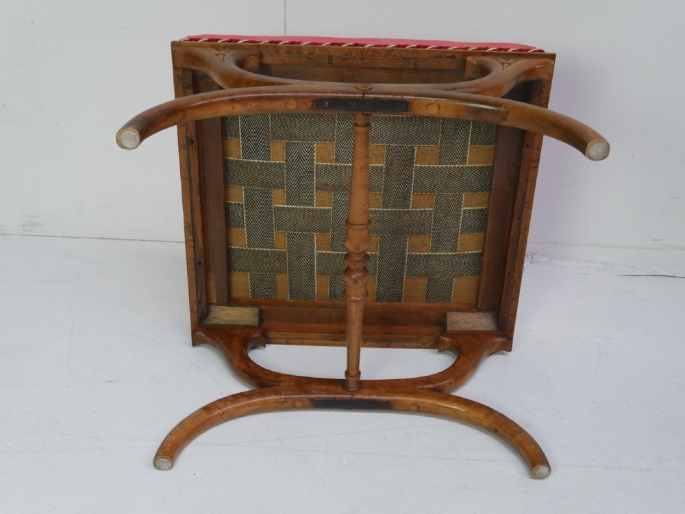 Regency Sycamore  Stool View IX