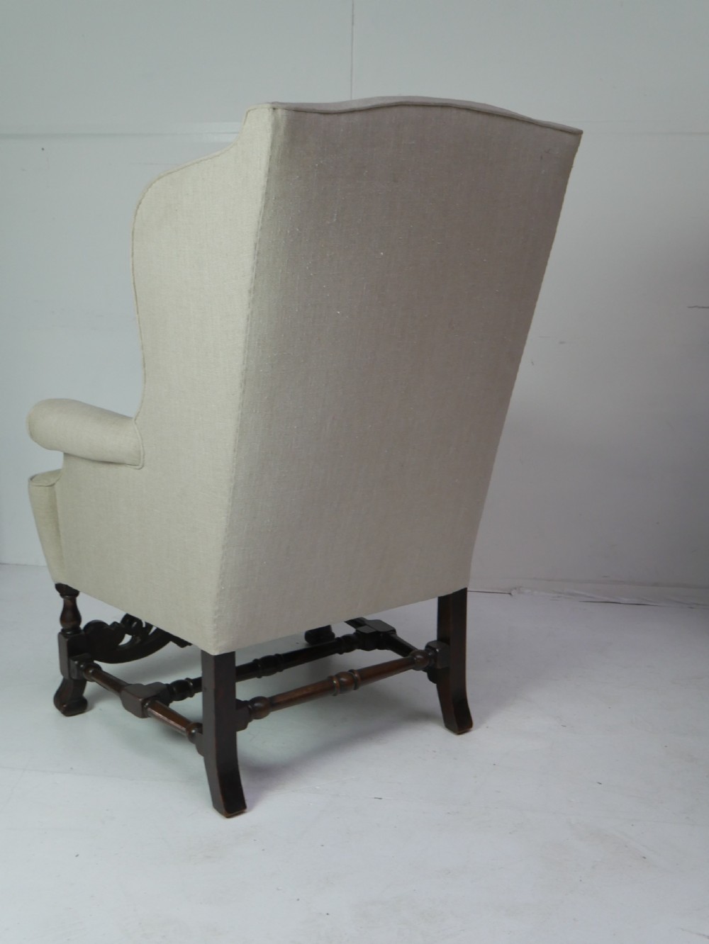 Linen Wing Armchair View VI