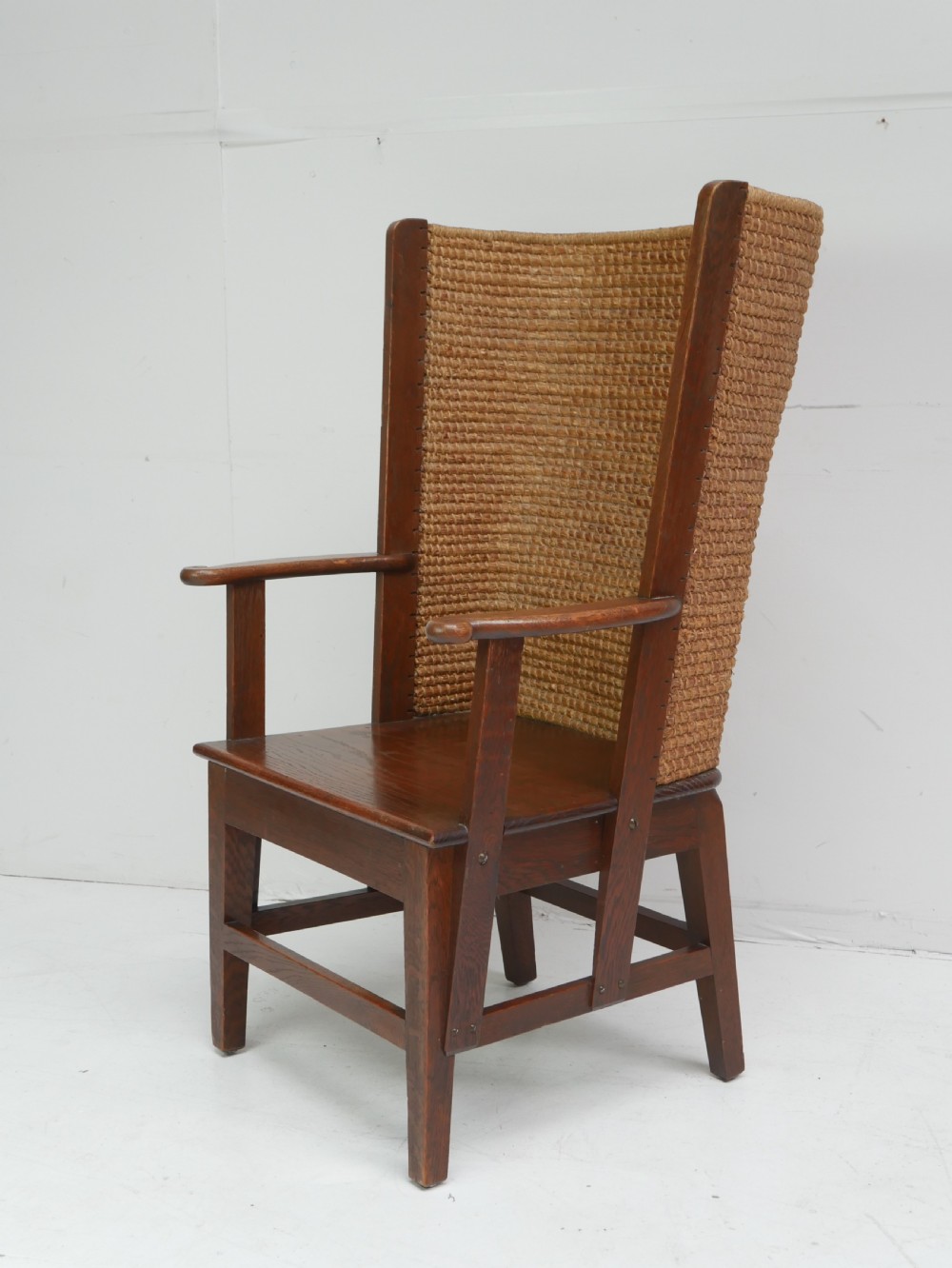 Full Size Oak Orkney Chair View XIV