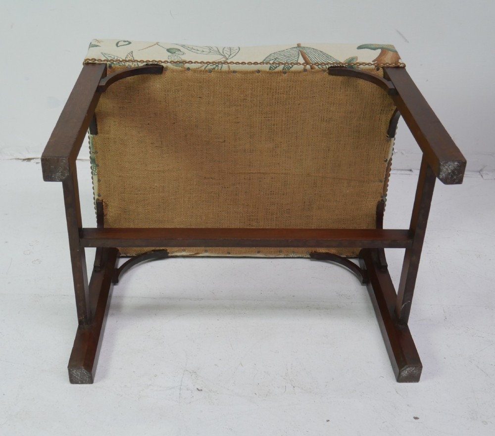 Georgian Stool Crewel Work View IX