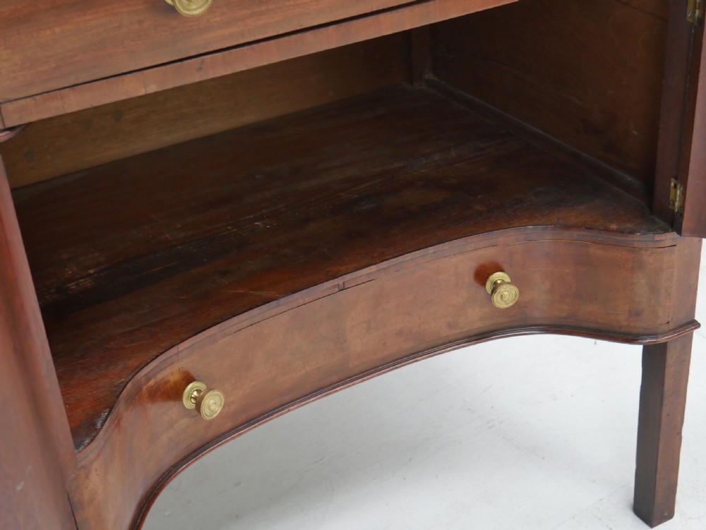 Georgian Concave Side Cabinet View IV