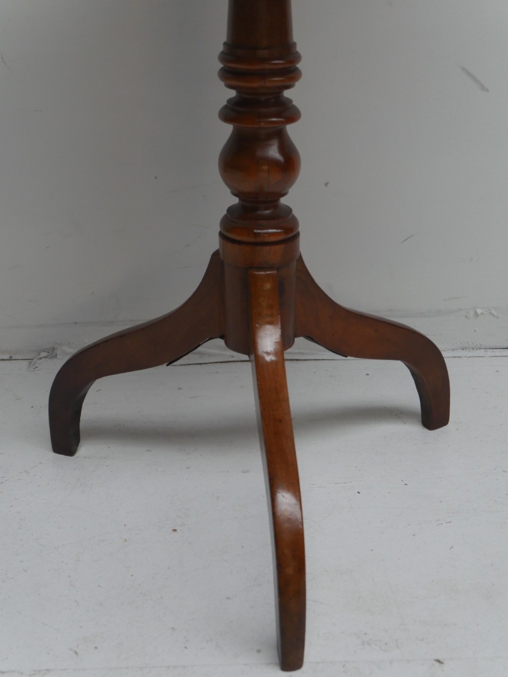 Antique Yew Lamp Table View V