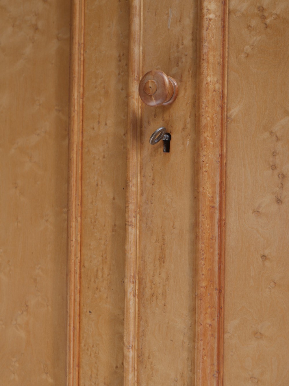 Large Birds Eye Maple Hanging Cupboard View VII