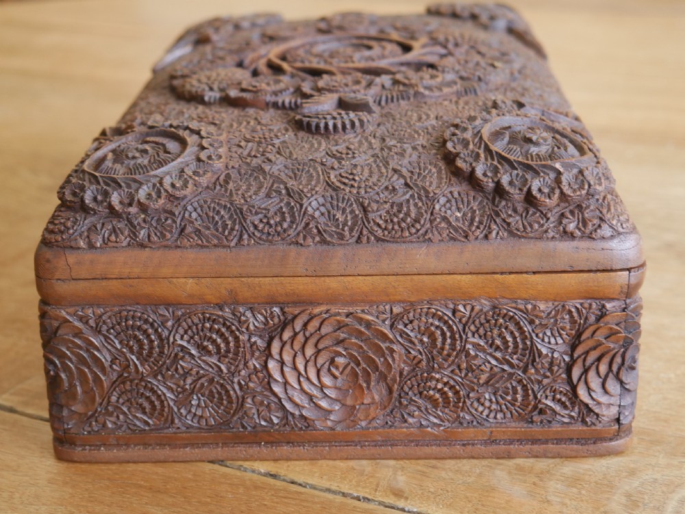Carved Anglo Indian Box View VI