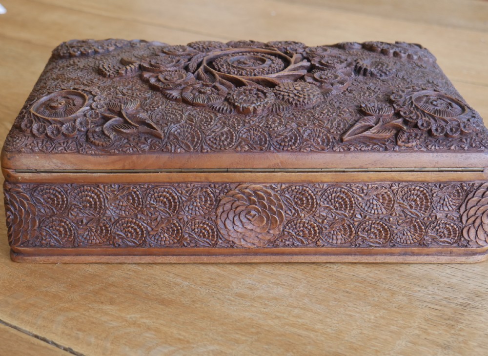 Carved Anglo Indian Box View VII