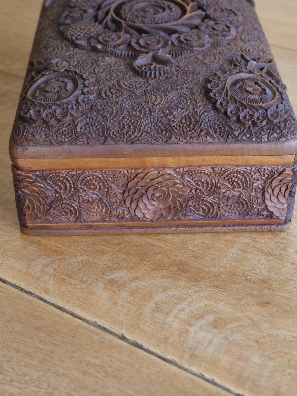 Carved Anglo Indian Box View VIII