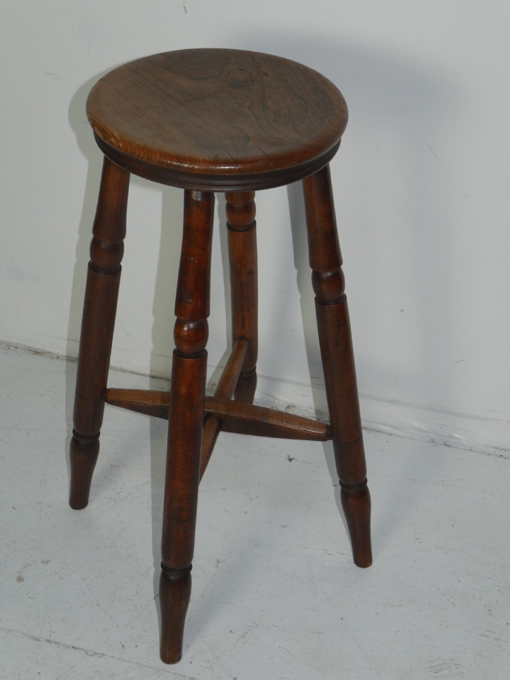 Elm Stool 66cm High View VIII
