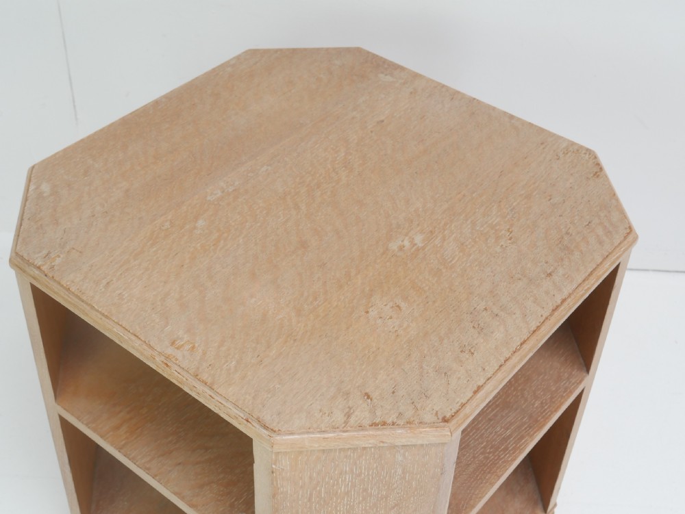 Limed Oak Book Table View II