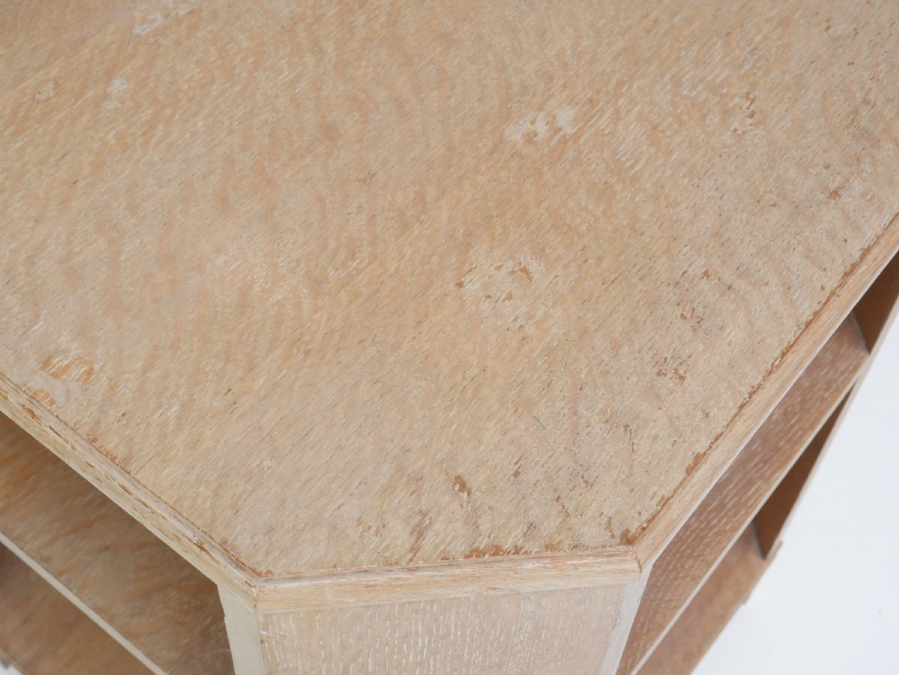 Limed Oak Book Table View III