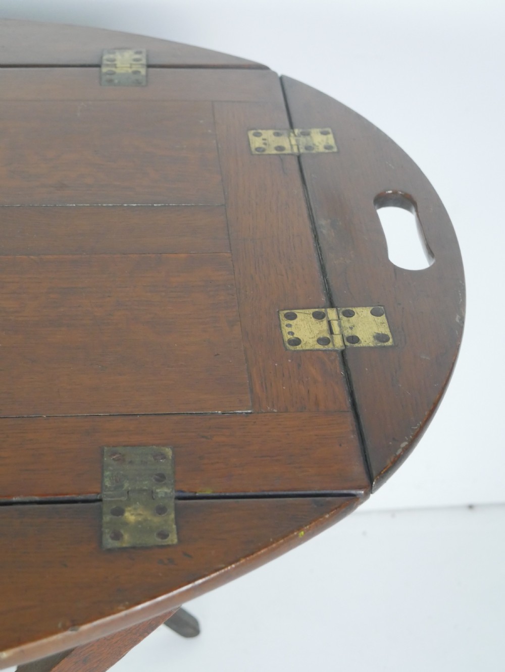 Oak Butlers Tray & Stand View III