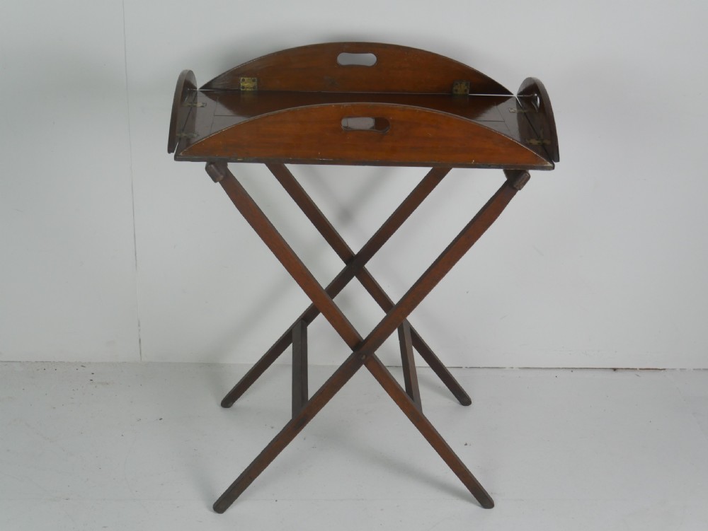 Oak Butlers Tray & Stand View VI