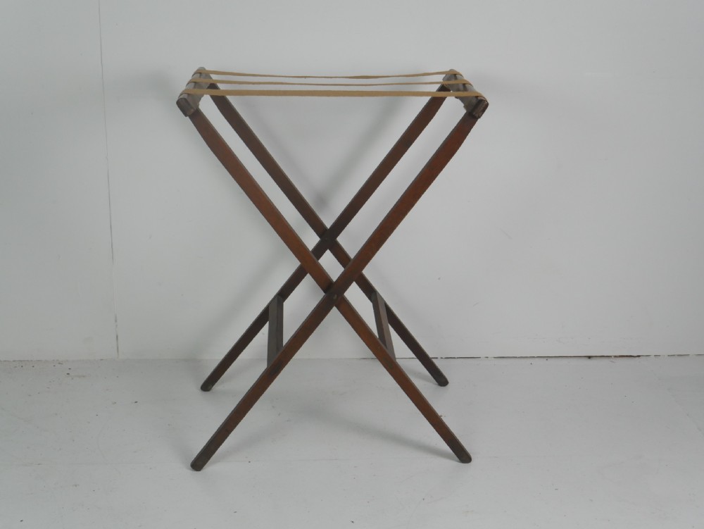 Oak Butlers Tray & Stand View VIII
