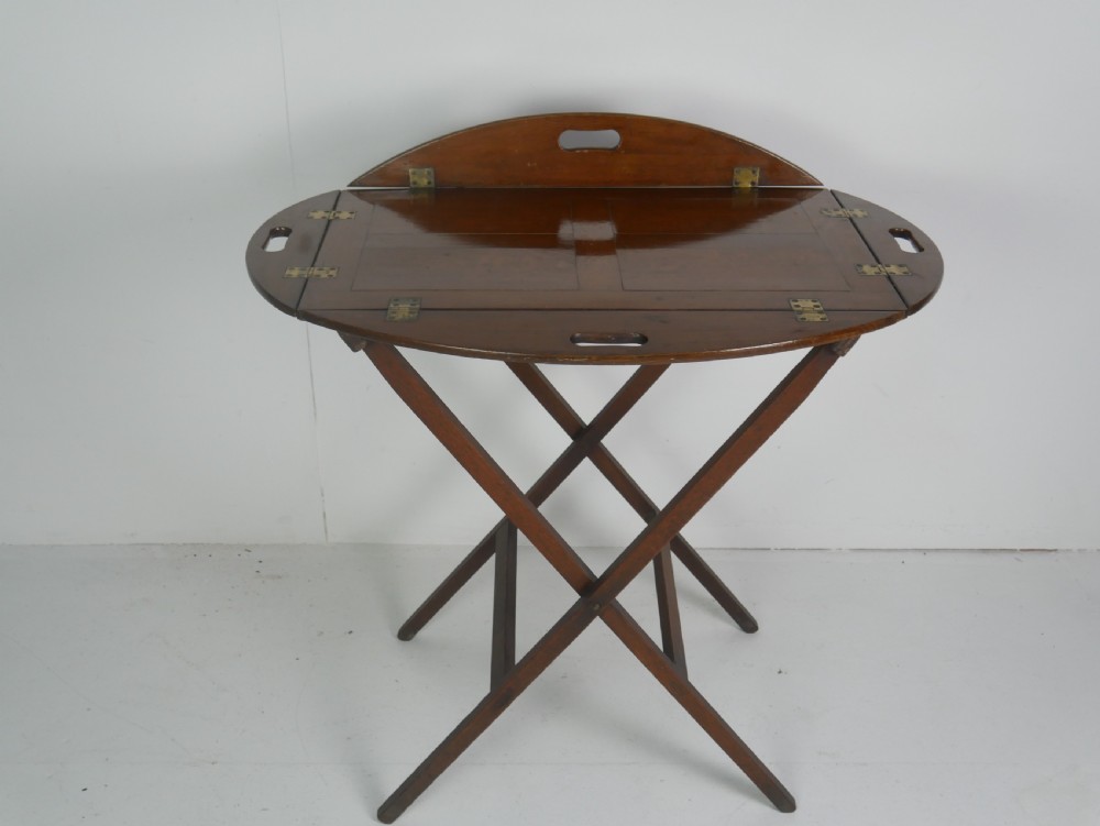 Oak Butlers Tray & Stand View X