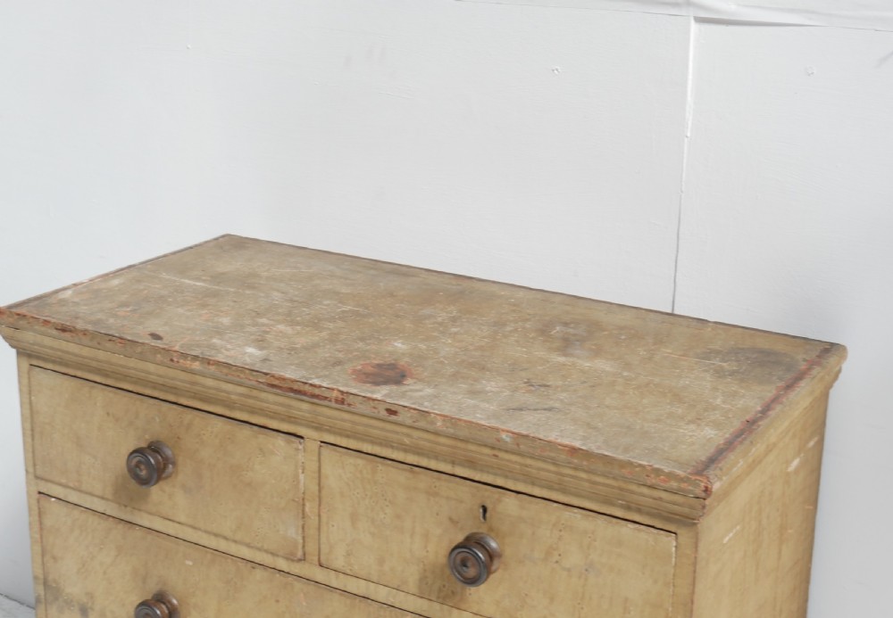 19thC Original Painted Chest of Drawers View XI