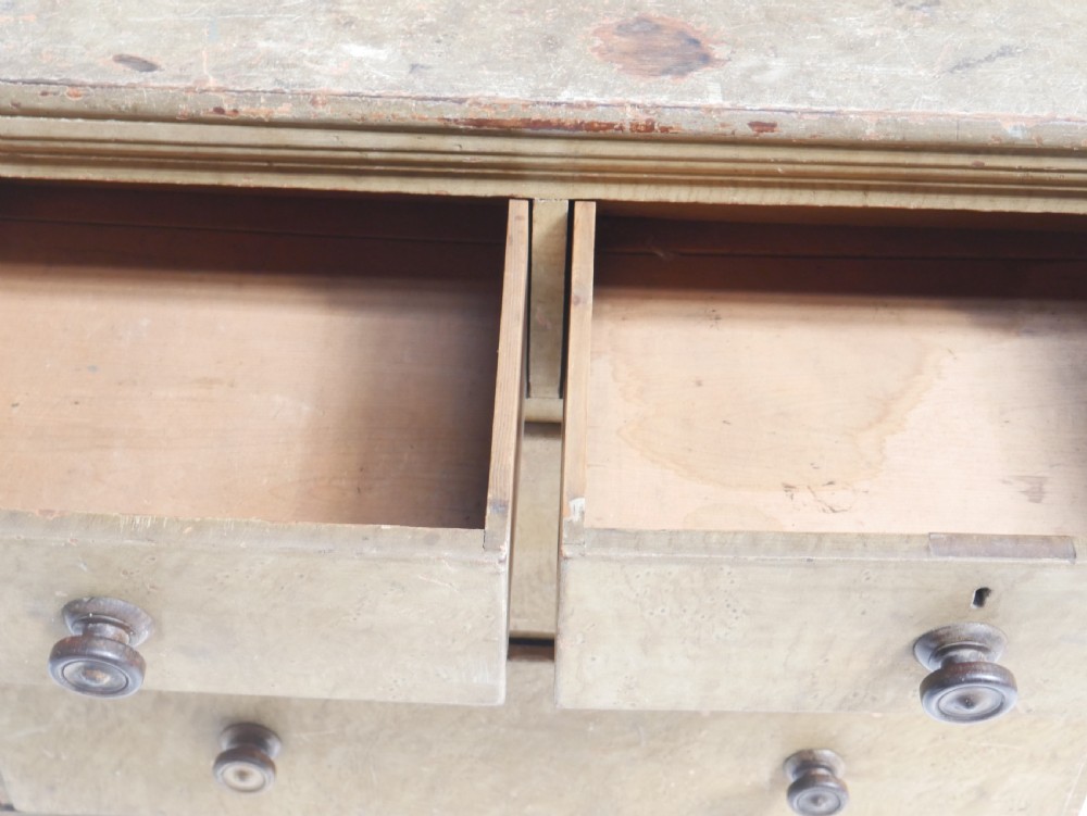 19thC Original Painted Chest of Drawers View XII