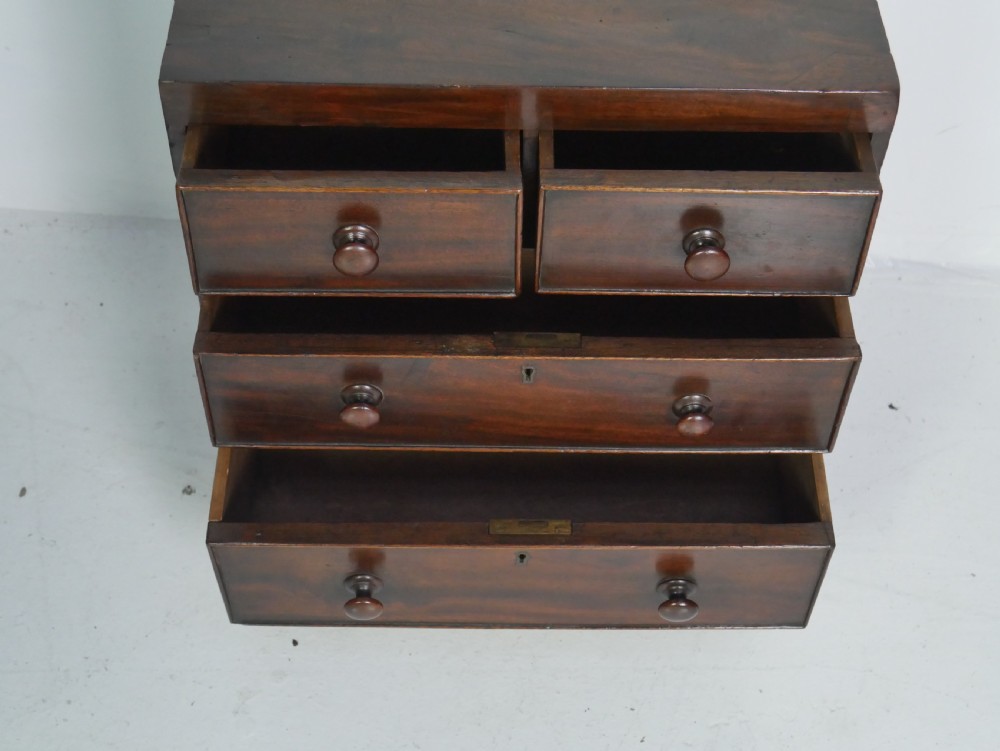 Miniature Regency Chest of Drawers View III