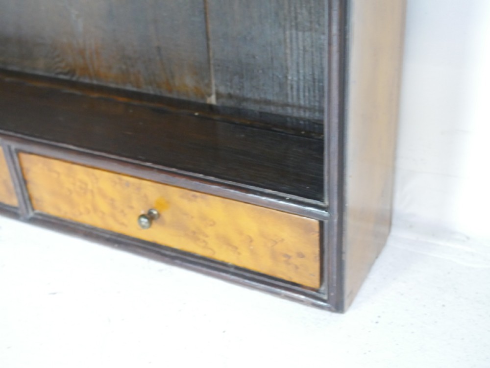 Wall Rack Oak Birds Eye Maple View III