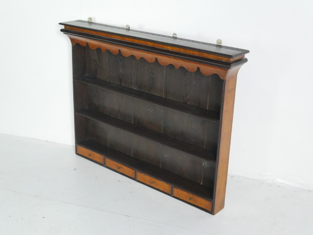 Wall Rack Oak Birds Eye Maple View IX