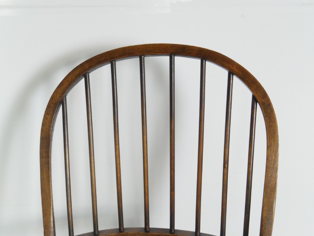 19thC Hoop back Windsor Chair View V
