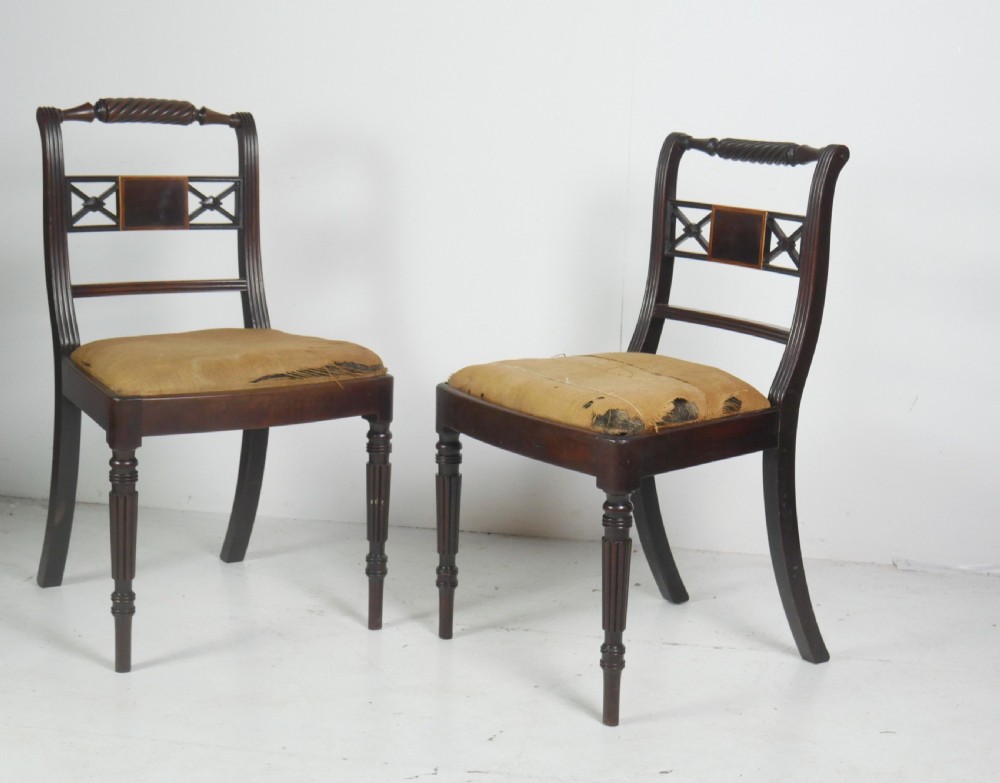 Pair Regency Chairs View XII