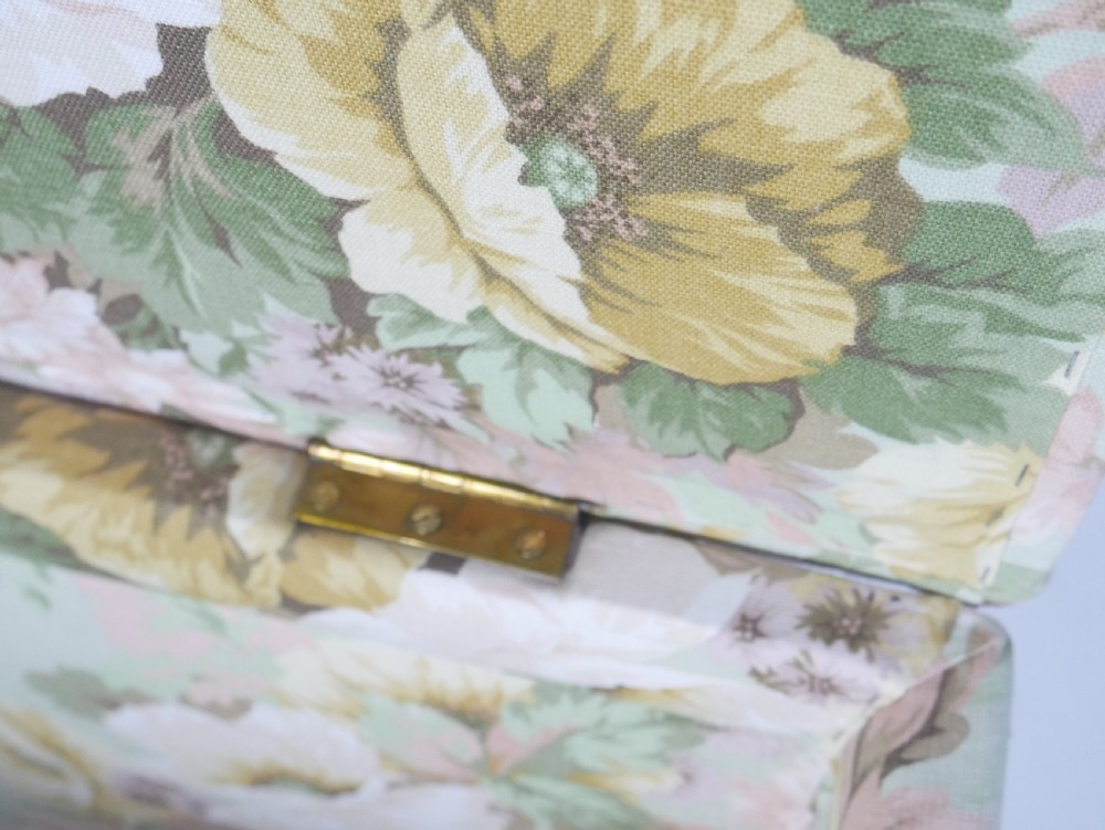 19thC Storage Ottoman Box View IV