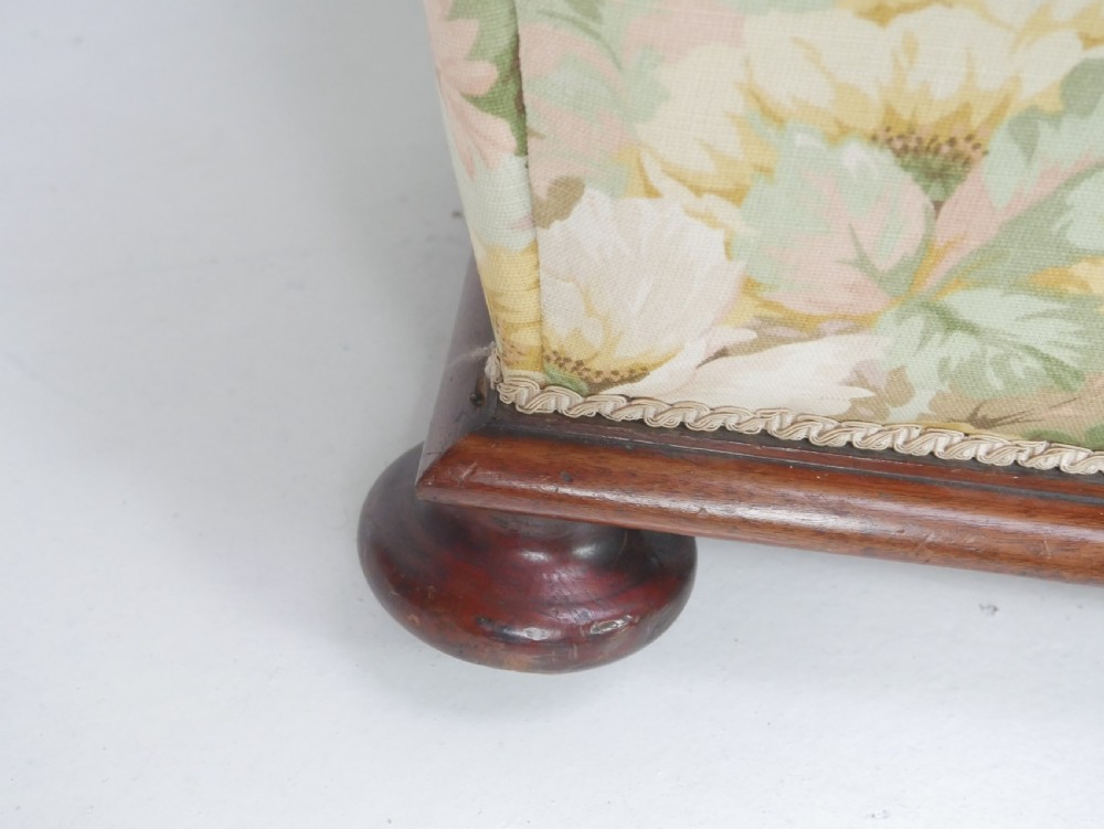 19thC Storage Ottoman Box View V
