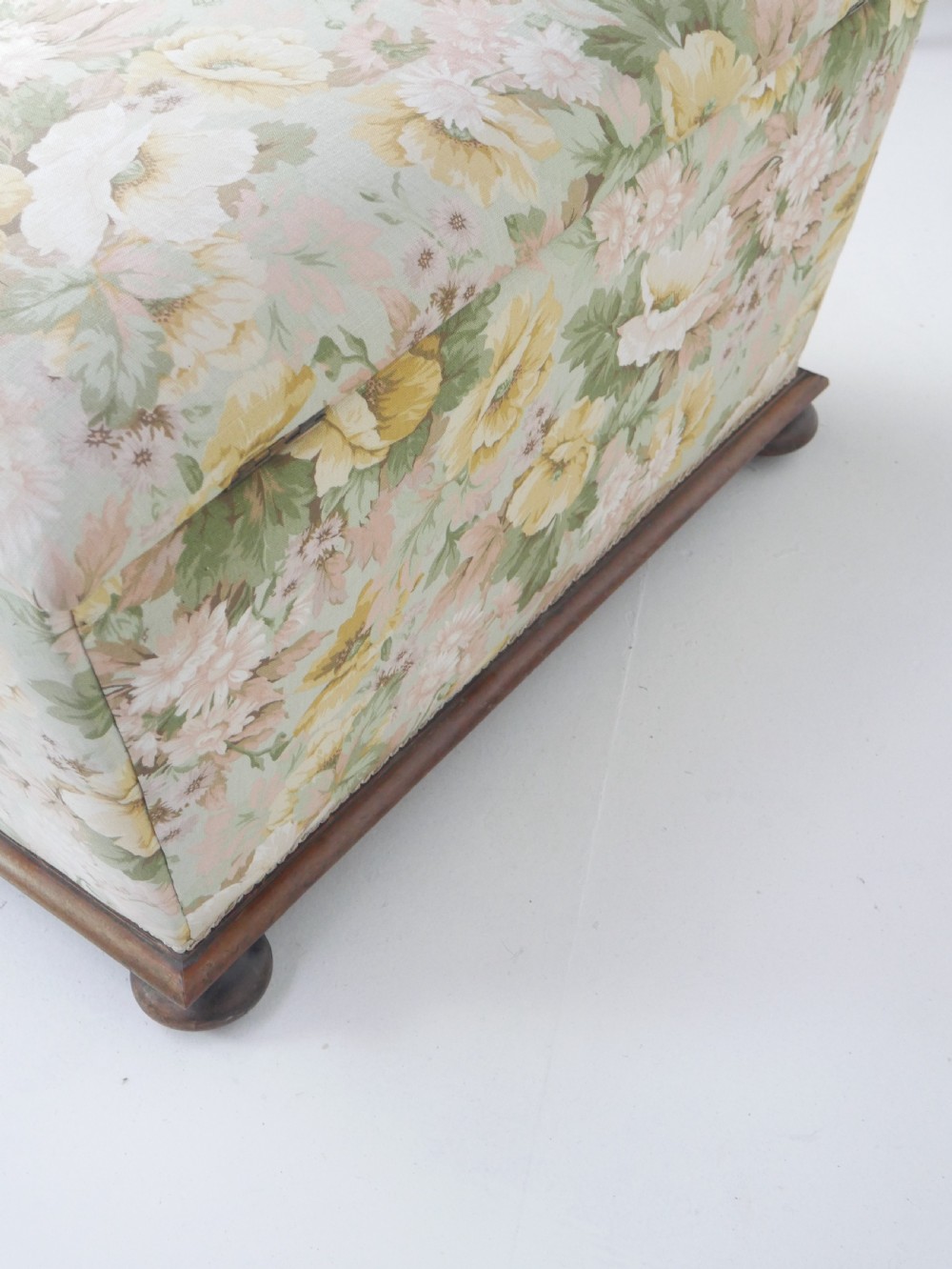 19thC Storage Ottoman Box View VII