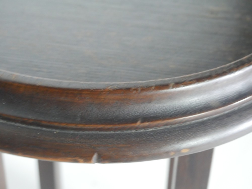 Small Solid Oak Side Table View V