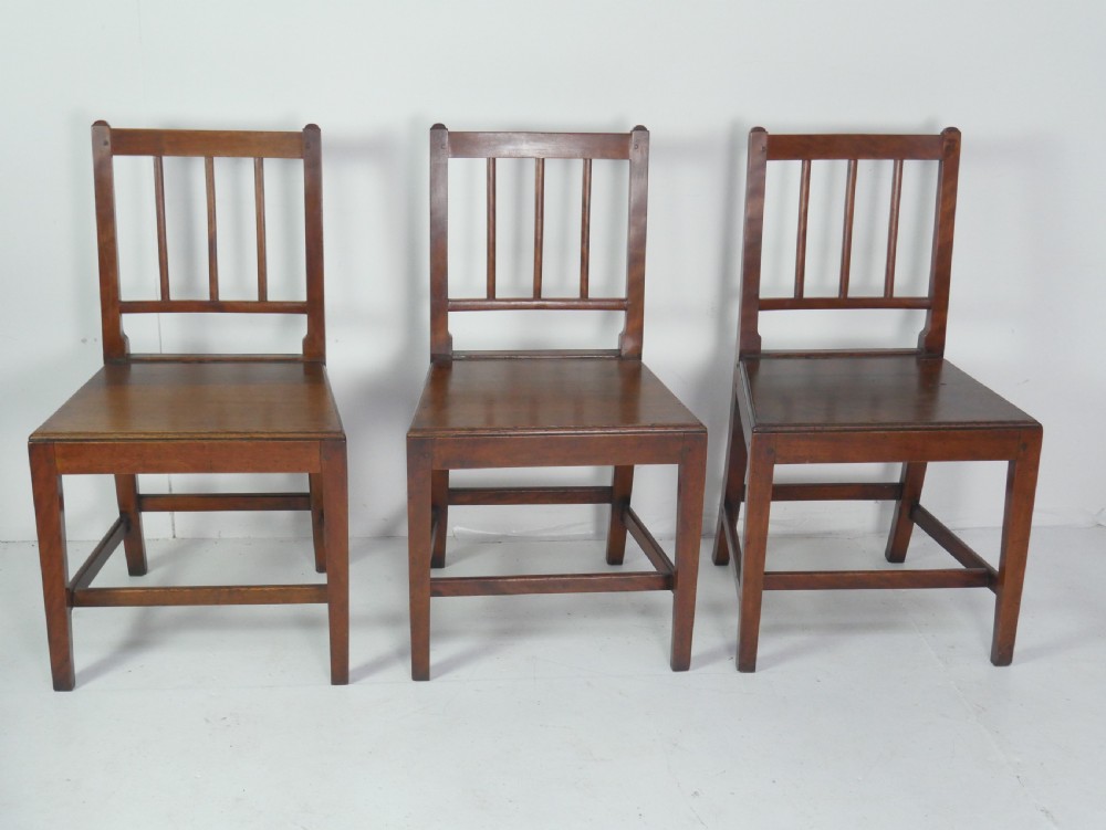 Set 6 Georgian Kitchen Chairs View VI