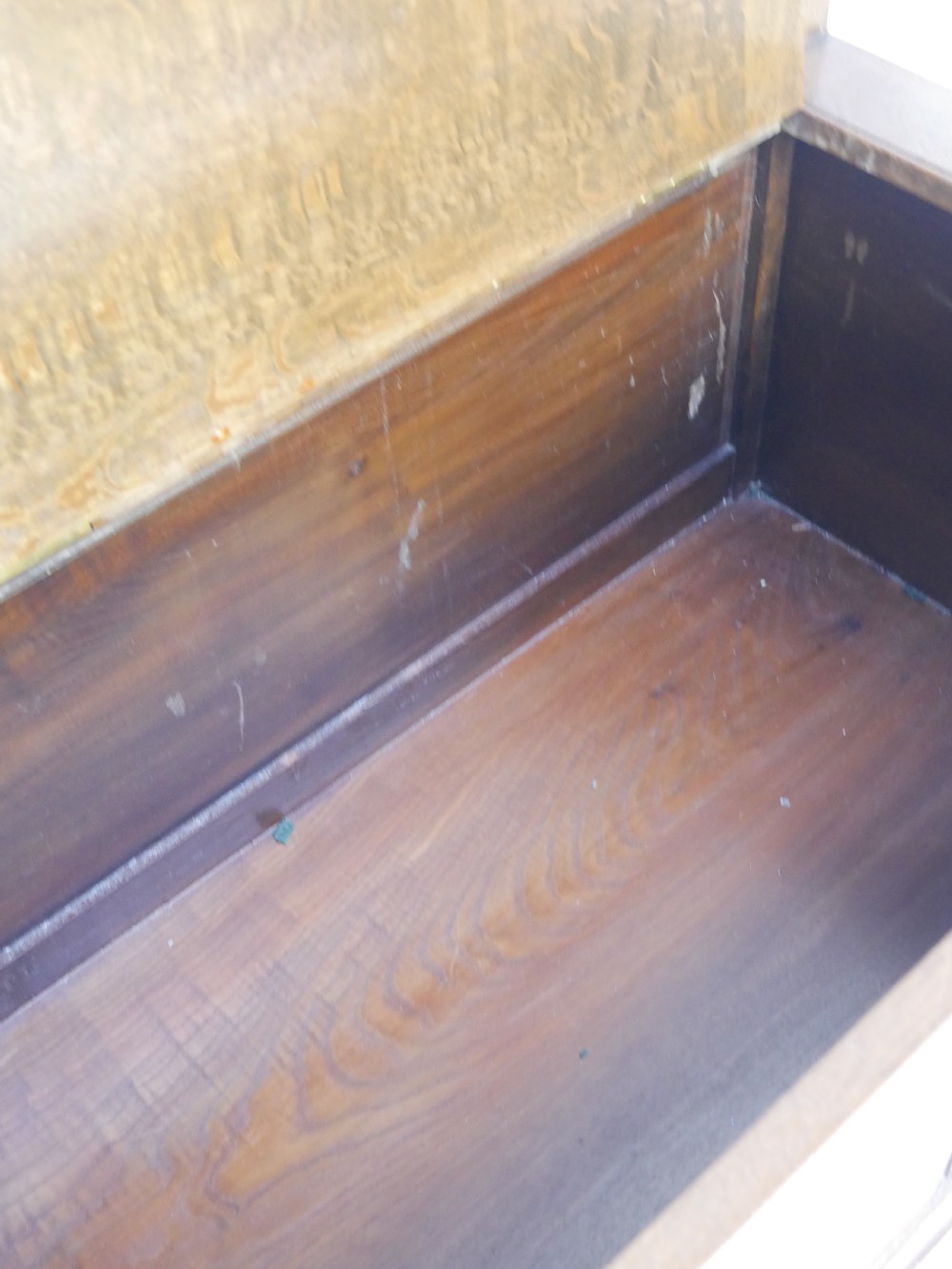 Oak Bench Settle View VII