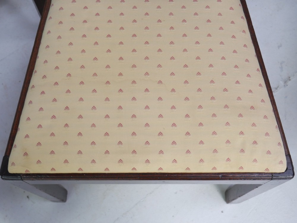 Set Six Georgian Dining Chairs View X