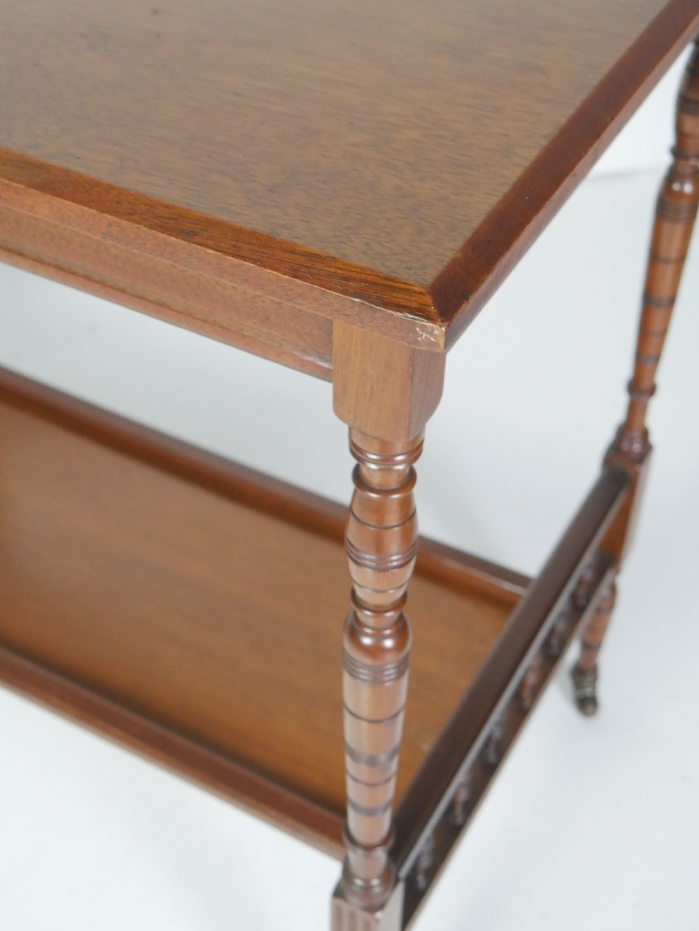 Solid Walnut Side Table View VIII