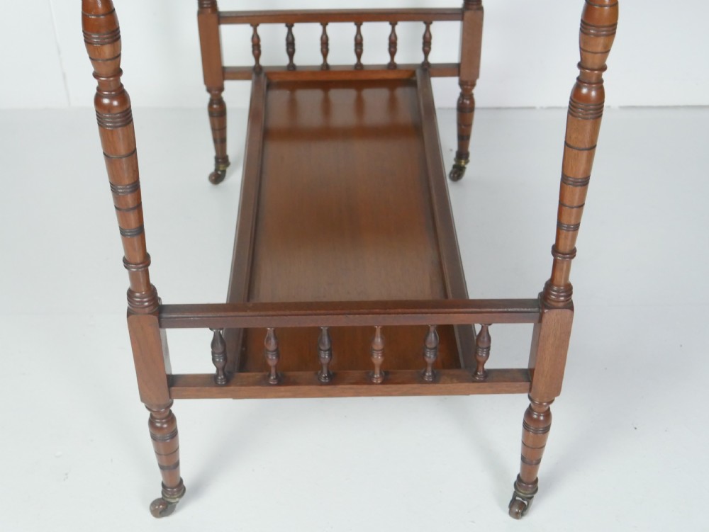 Solid Walnut Side Table View XI